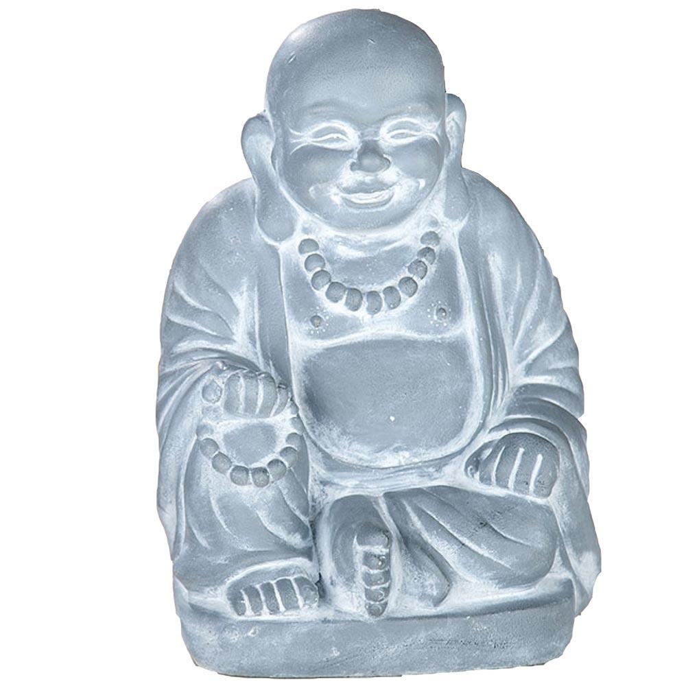 Magnesia Lucky Buddha sitzend 31 cm