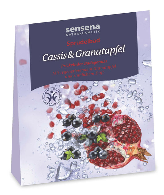 Sprudelbad Cassis & Granatapfel