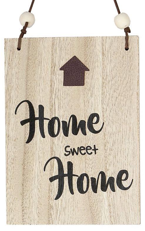 Mdf Schild Home 18x13 cm