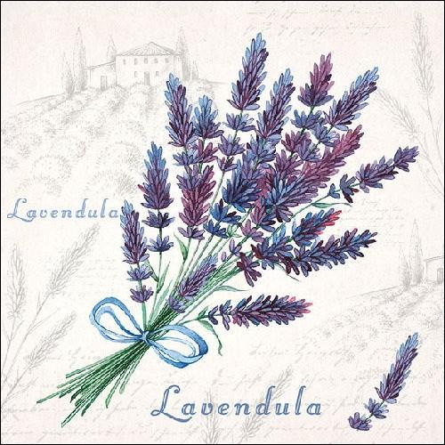 Papierservietten Lavendula 33x33