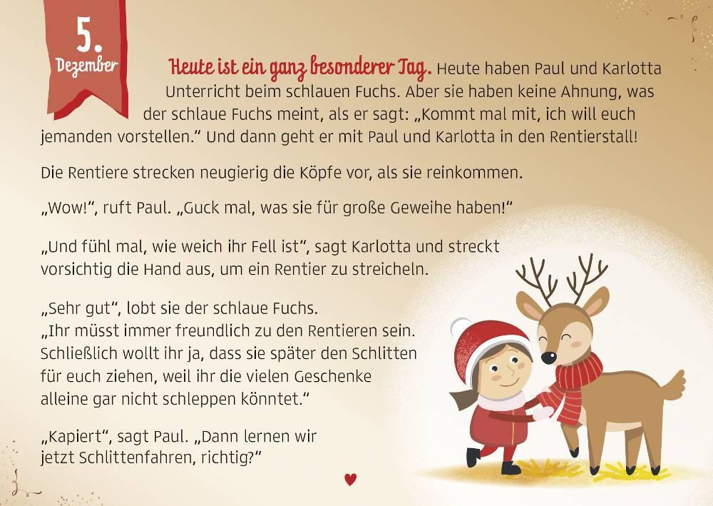 Hänel, Paul und Karlotta in der Weihnachtsmann-Schule